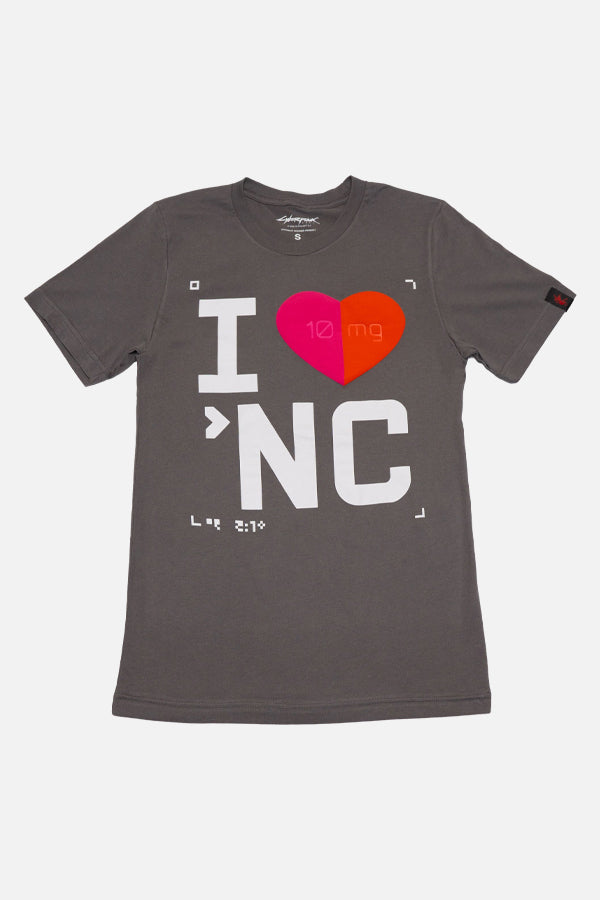 CYBERPUNK 2077 I LOVE NC TEE