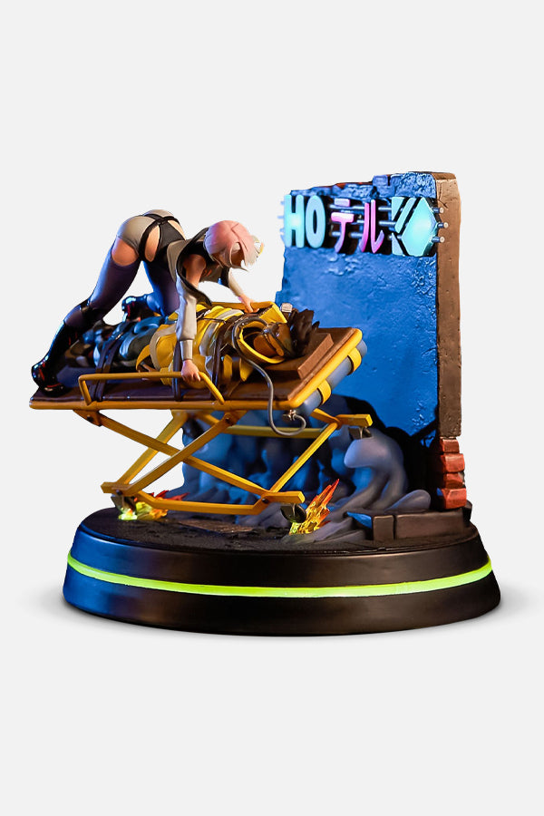 CYBERPUNK EDGERUNNERS LUCY AND DAVID RUNAWAY DIORAMA – CD PROJEKT