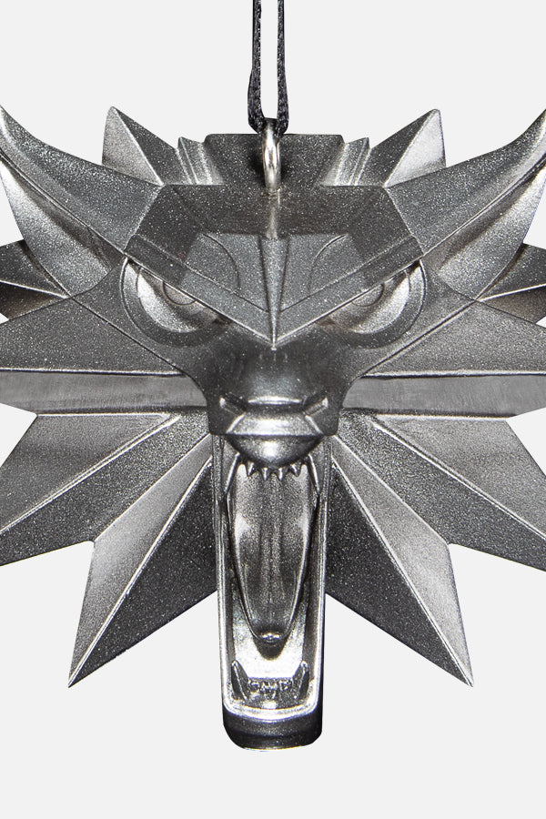 THE WITCHER WOLF MEDALLION ORNAMENT