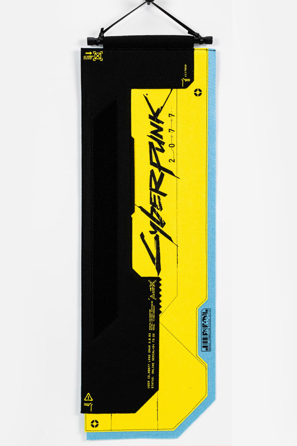 CYBERPUNK 2077 SYSTEMS PIN AND PATCH BANNER