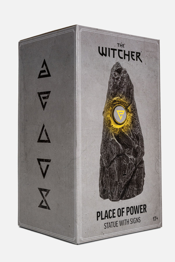 THE WITCHER PLACE OF POWER STATUE WITH SIGNS