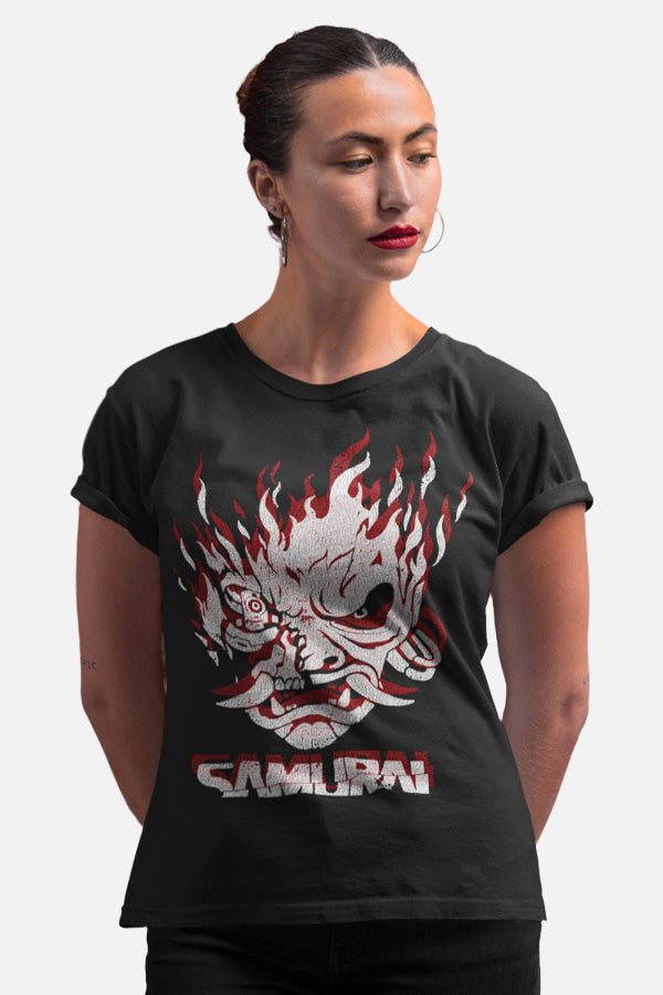 CYBERPUNK 2077 SAMURAI FAN TEE