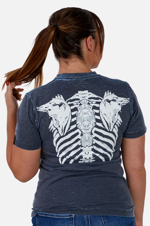 CYBERPUNK 2077 PHANTOM LIBERTY SONGBIRD ACID WASH TEE