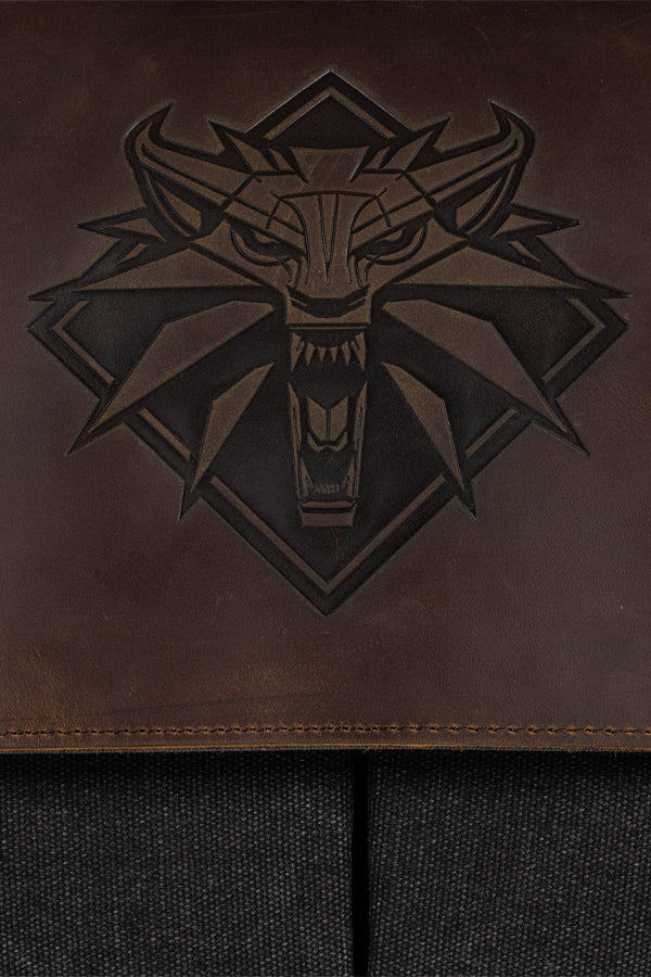 THE WITCHER WHITE WOLF MESSENGER BAG