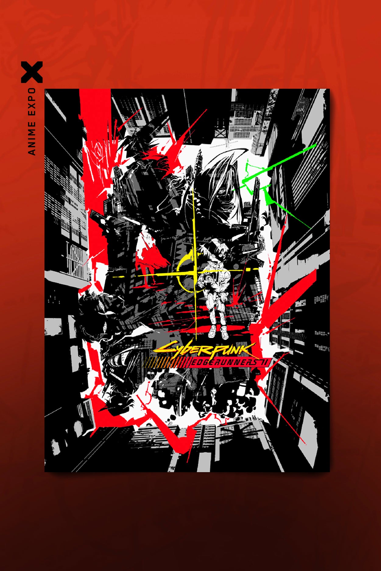 CYBERPUNK EDGERUNNERS 2 ANIME EXPO LITHOGRAPH – CD PROJEKT RED