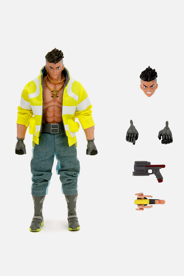 CYBERPUNK EDGERUNNERS DAVID 6" FIGURE