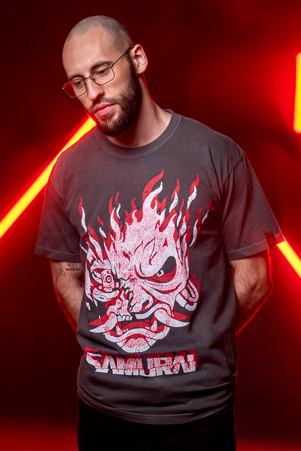 CYBERPUNK 2077 SAMURAI FAN TEE