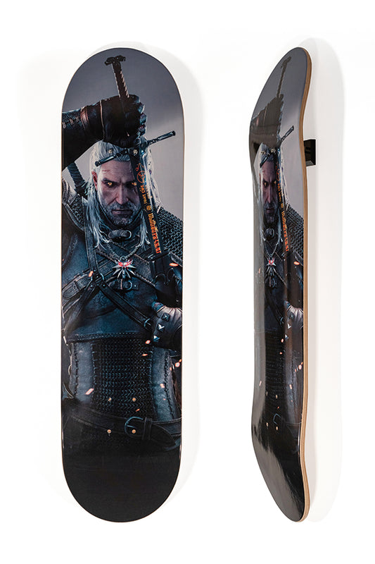 THE WITCHER GERALT ICON SKATEBOARD DECK