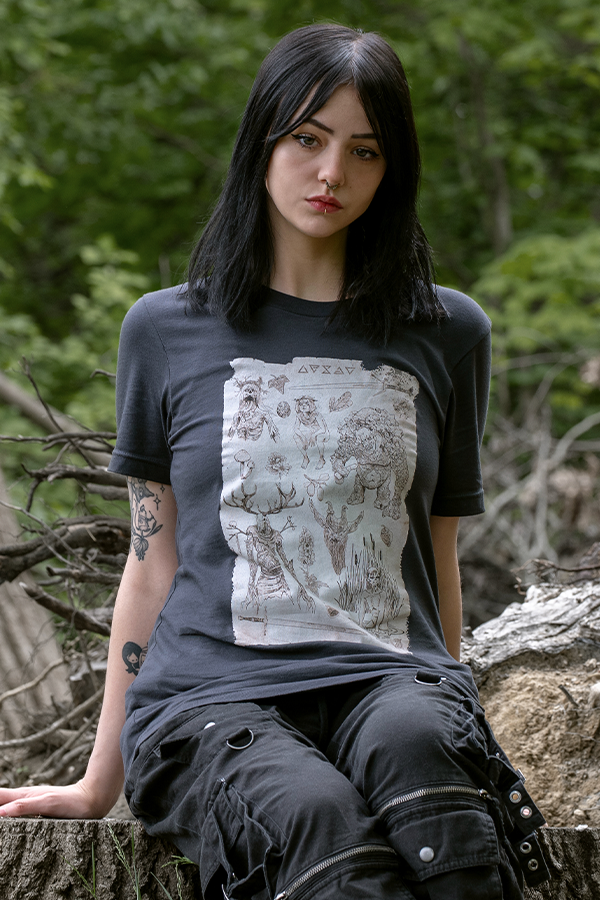 THE WITCHER FLORA AND FAUNA TEE