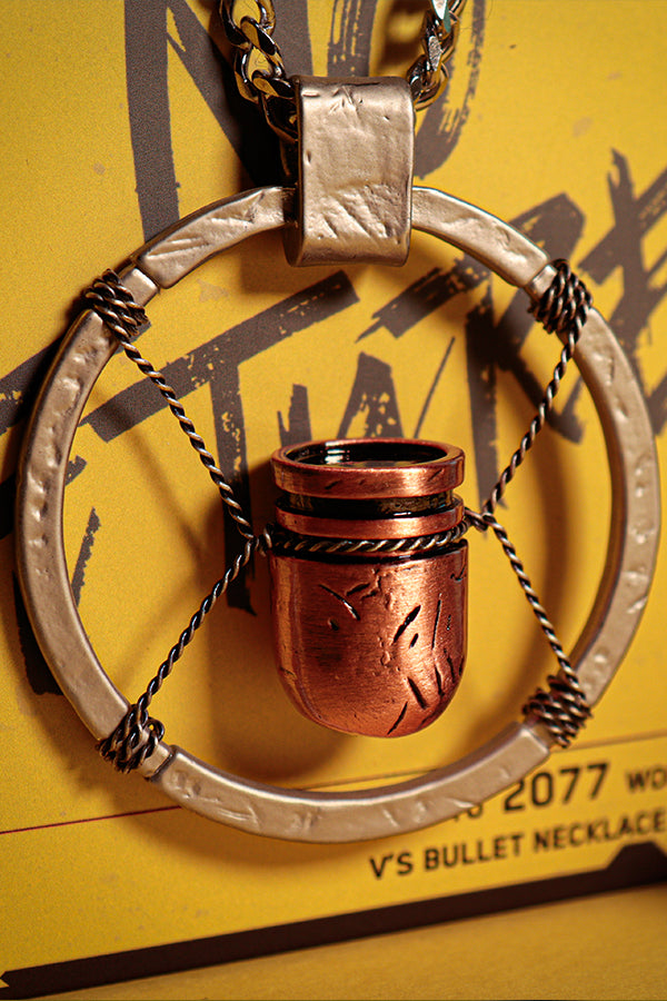 CYBERPUNK 2077 V’S BULLET NECKLACE REPLICA