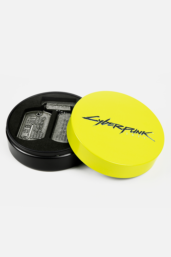 CYBERPUNK 2077 JOHNNY SILVERHAND'S DOG TAGS