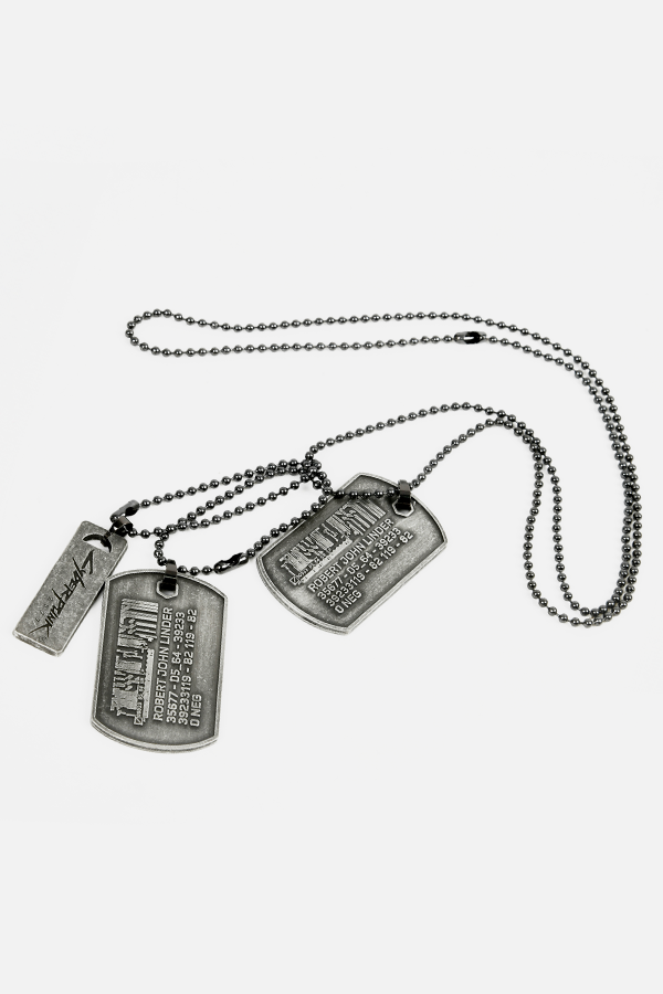 CYBERPUNK 2077 JOHNNY SILVERHAND'S DOG TAGS