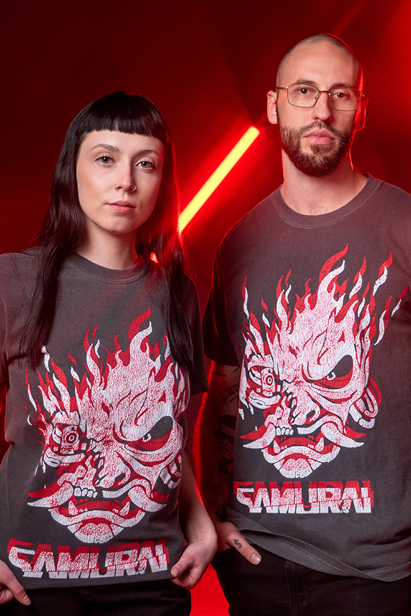 CYBERPUNK 2077 SAMURAI FAN TEE