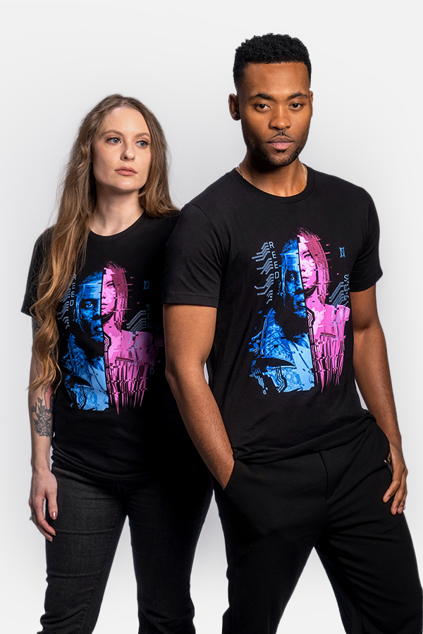 CYBERPUNK 2077 PHANTOM LIBERTY REED AND SONGBIRD TEE