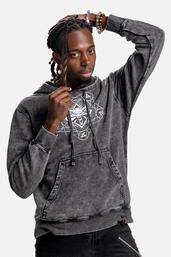 THE WITCHER WOLF AND SIGNS HOODIE