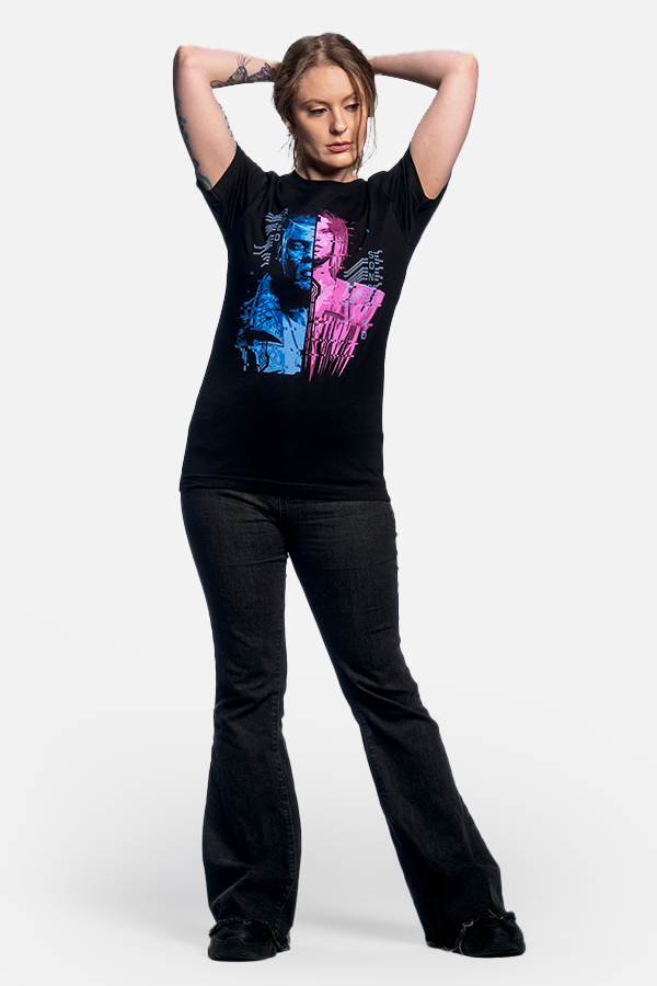 CYBERPUNK 2077 PHANTOM LIBERTY REED AND SONGBIRD TEE