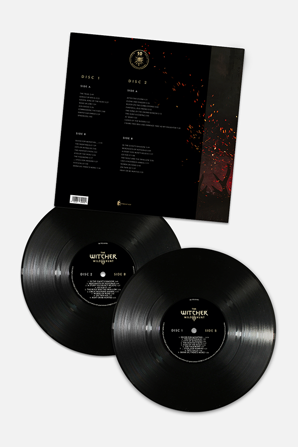 THE WITCHER 3 WILD HUNT OFFICIAL SOUNDTRACK STANDARD VINYL