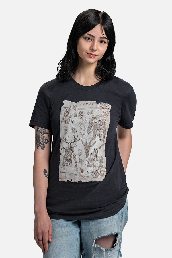 THE WITCHER FLORA AND FAUNA TEE