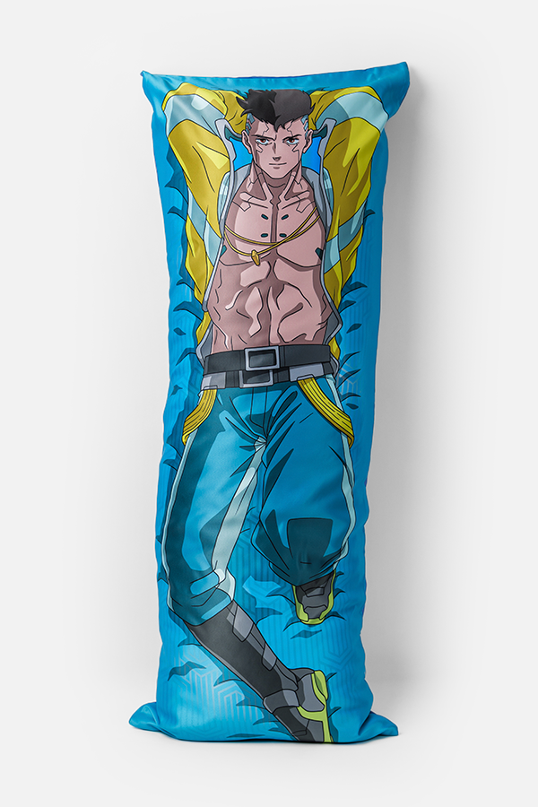 CYBERPUNK EDGERUNNERS WORLDS APART BODY PILLOW CASE