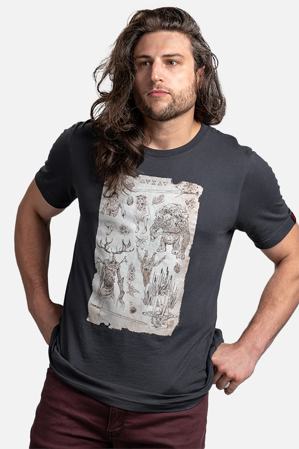 THE WITCHER FLORA AND FAUNA TEE
