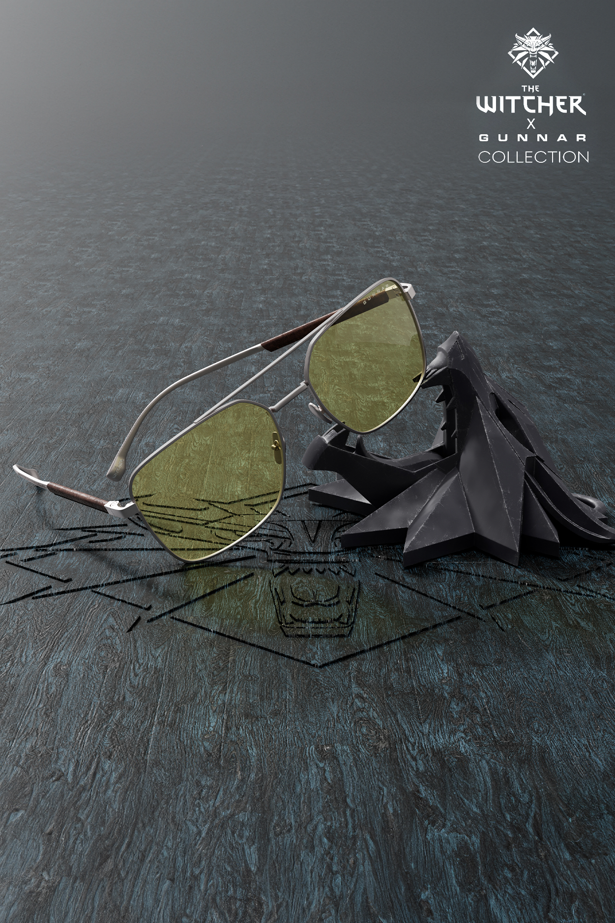 THE WITCHER WHITE WOLF GLASSES X GUNNAR OPTIKS