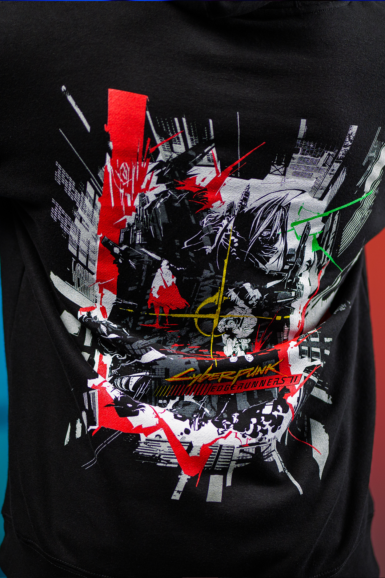 CYBERPUNK: EDGERUNNERS 2 POSTER ART HOODIE