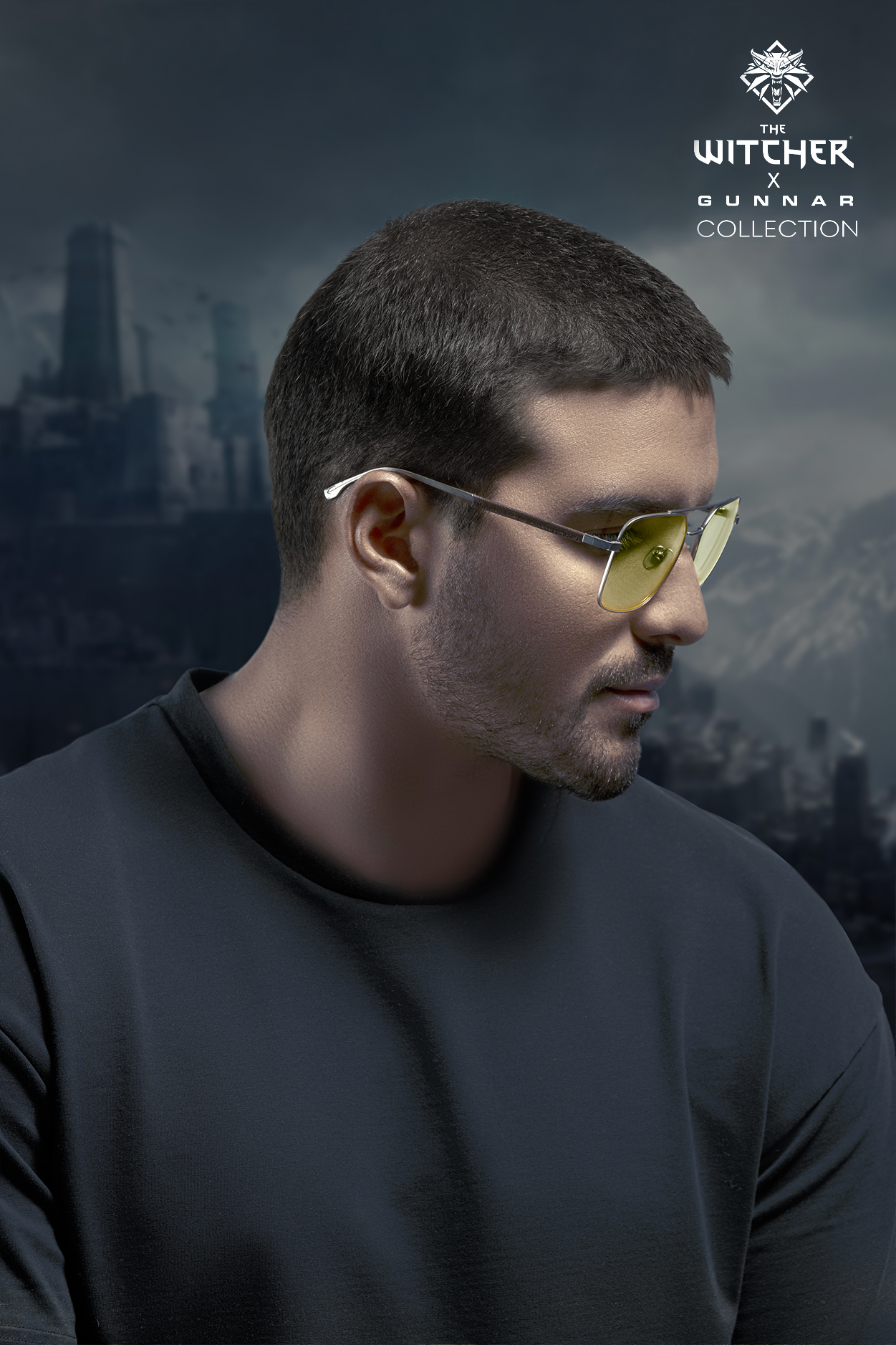 THE WITCHER WHITE WOLF GLASSES X GUNNAR OPTIKS