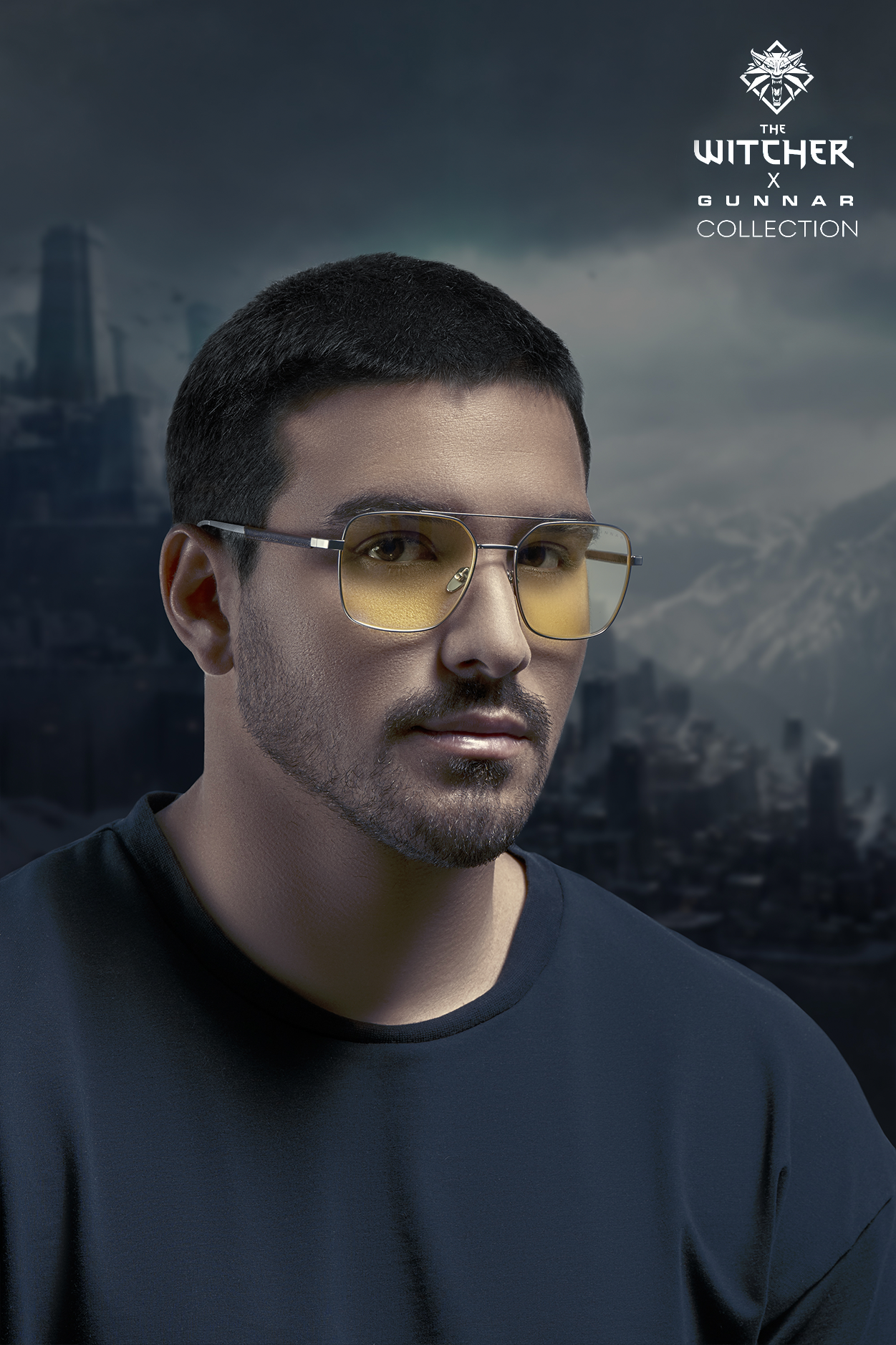 THE WITCHER WHITE WOLF GLASSES X GUNNAR OPTIKS