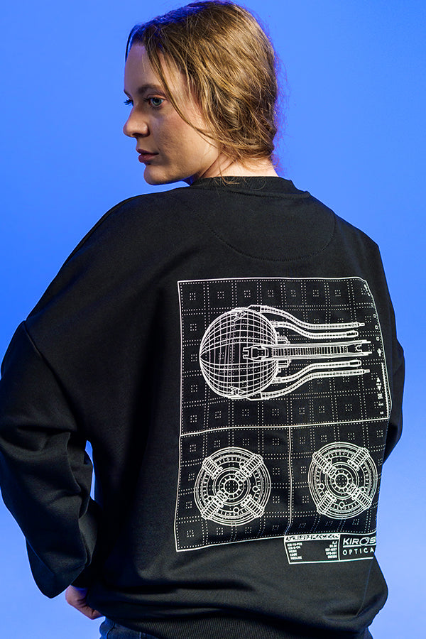 CYBERPUNK 2077 KIROSHI OPTICS TECHPRINT CREWNECK