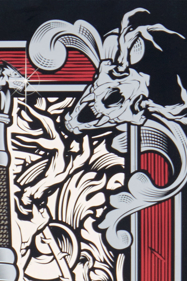 THE WITCHER STEEL AND SILVER LITHOGRAPH SET BY HYDRO74