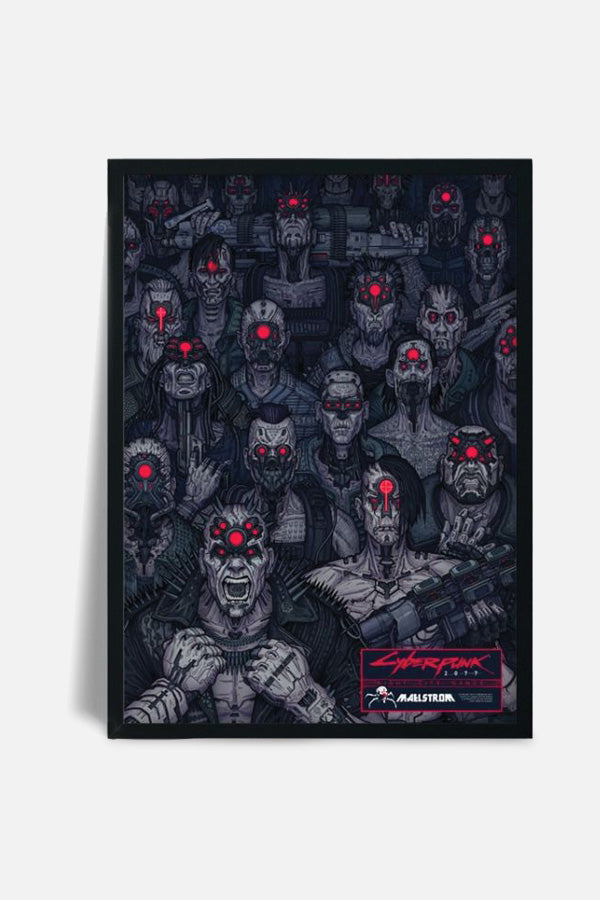 CYBERPUNK 2077 NIGHT CITY GANGS MAELSTROM PREMIUM POSTER