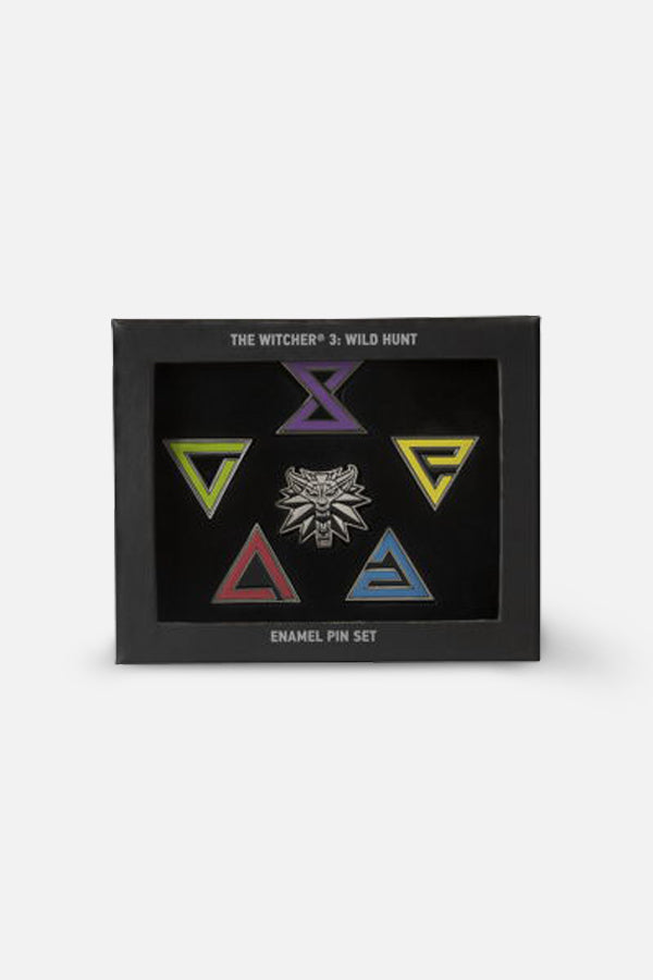 THE WITCHER ENAMEL PIN SET