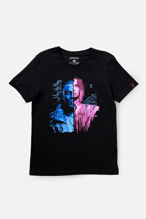CYBERPUNK 2077 PHANTOM LIBERTY REED AND SONGBIRD TEE