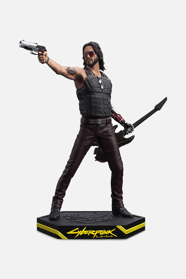 cyberpunk johnnys gear CYBERPUNK 2077 JOHNNY SILVERHAND PVC STATUE – CD PROJEKT RED Gear Store