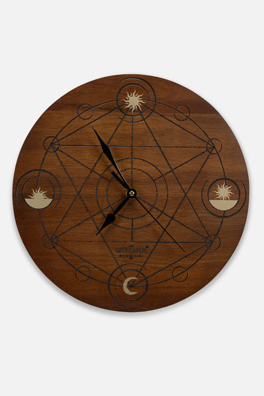 THE WITCHER MEDITATION WALL CLOCK