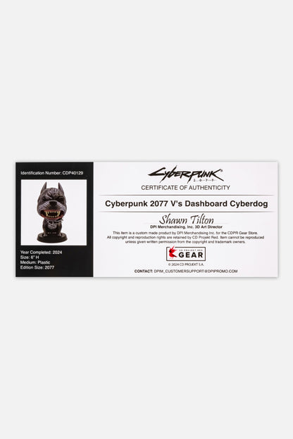 CYBERPUNK 2077 V'S DASHBOARD CYBERDOG