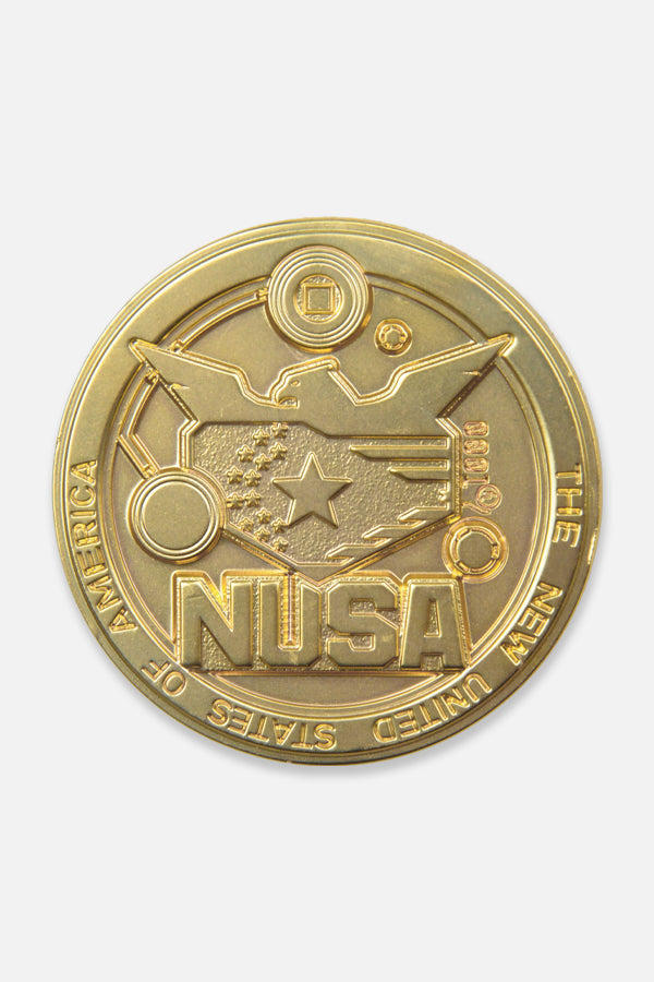 CYBERPUNK 2077 24K GOLD PLATED NUSA CHALLENGE COIN – CD PROJEKT RED ...