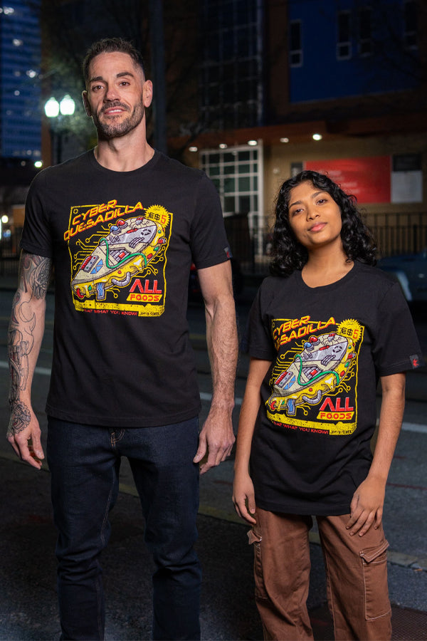 CYBERPUNK 2077 PHANTOM LIBERTY CYBER QUESADILLA TEE