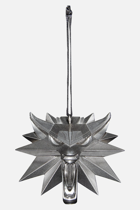 THE WITCHER WOLF MEDALLION ORNAMENT