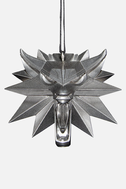 THE WITCHER WOLF MEDALLION ORNAMENT