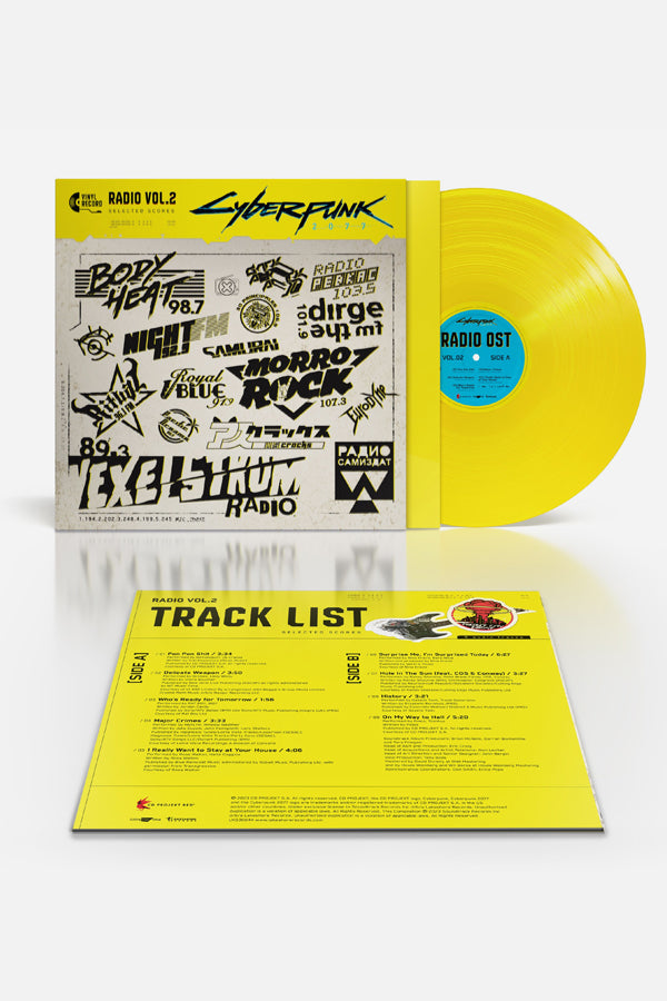 Cyberpunk 2077 Night City Radio Volume 1 - 'Opaque Yellow Vinyl