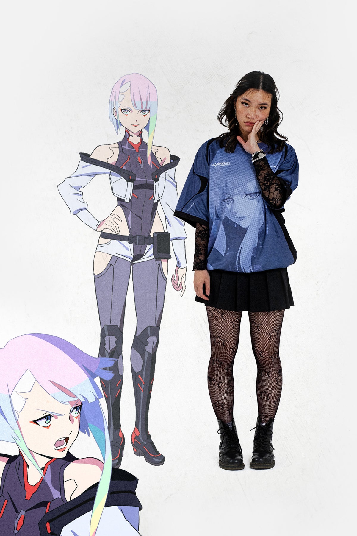 CYBERPUNK: EDGERUNNERS LUCY SPORTS JERSEY BY CARBON CORE