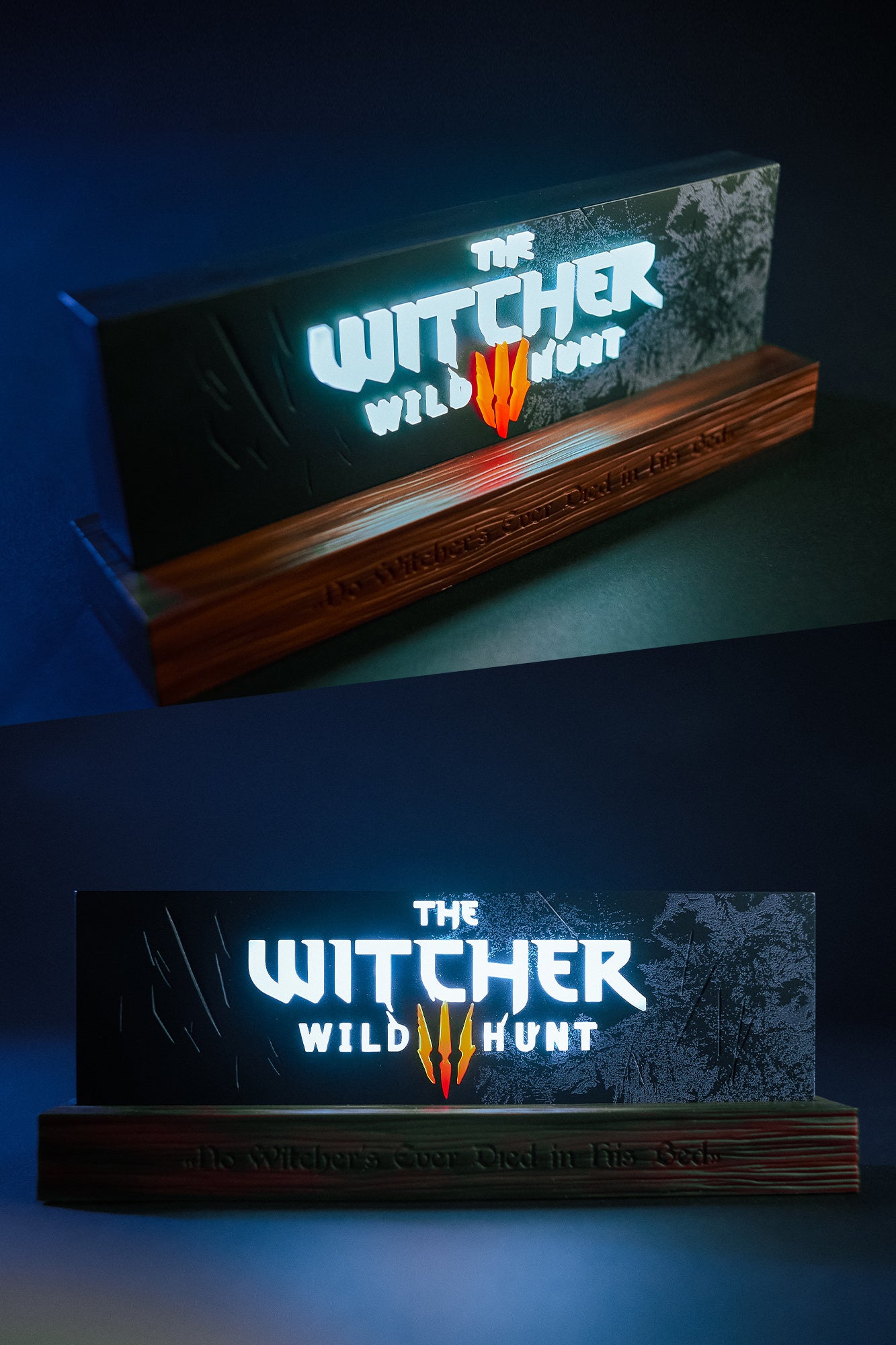 THE WITCHER 3: WILD HUNT LOGO LAMP