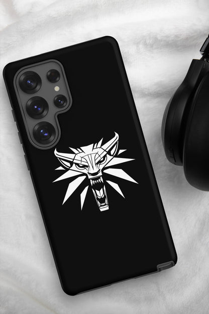 THE WITCHER THE WHITE WOLF SAMSUNG GALAXY PHONE CASE