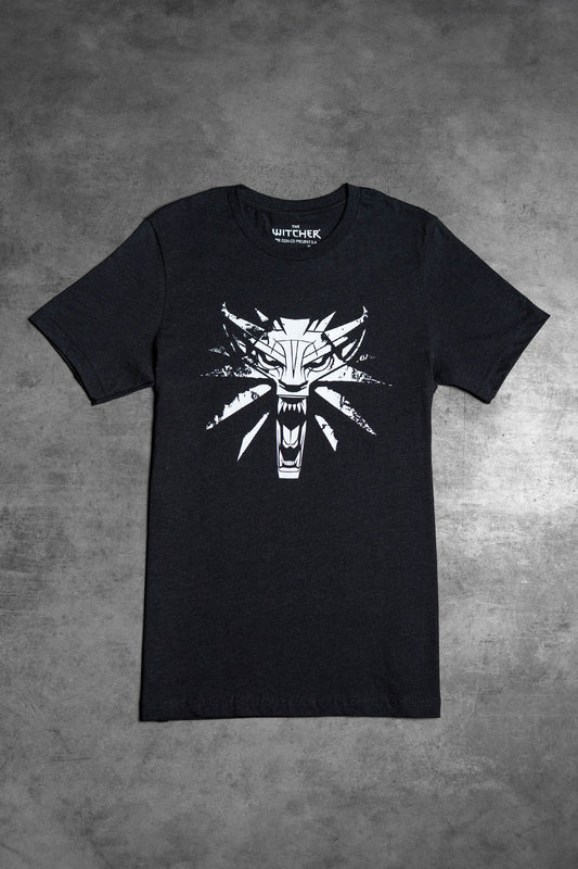 THE WITCHER WOLF MEDALLION TEE