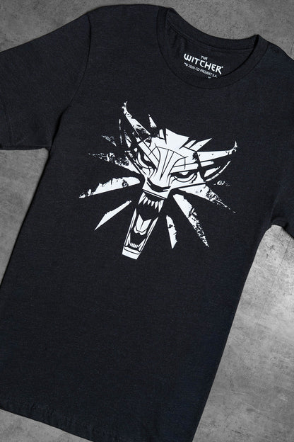 THE WITCHER WOLF MEDALLION TEE