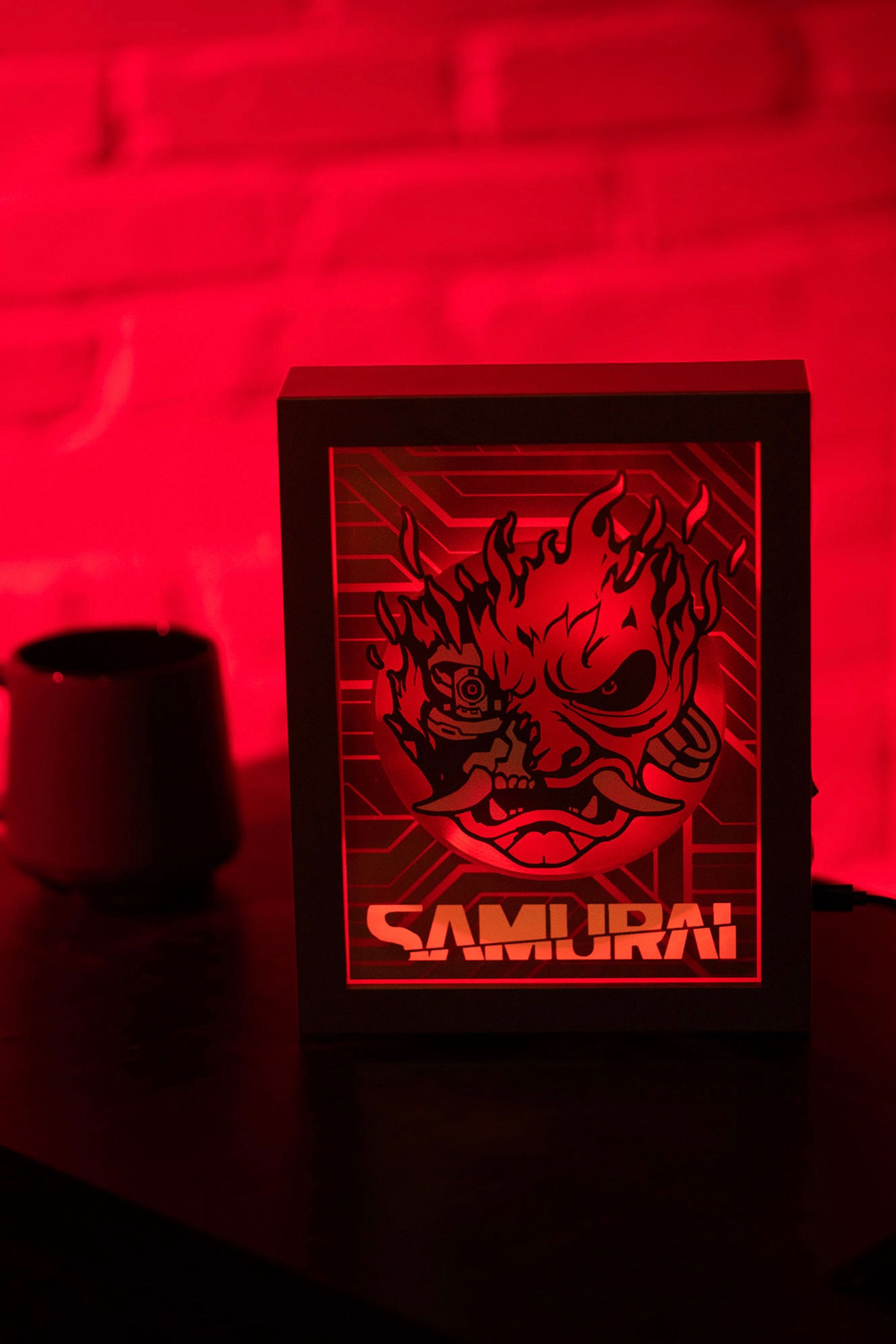 CYBERPUNK 2077 SAMURAI MOTION SHADOWBOX