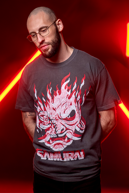 CYBERPUNK 2077 SAMURAI FAN TEE