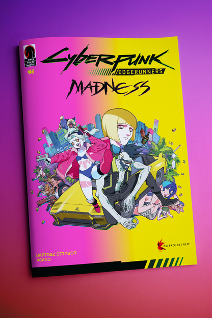CYBERPUNK: EDGERUNNERS - MADNESS MANGA – CD PROJEKT RED Gear Store CYBERPUNK: EDGERUNNERS - MADNESS MANGA – CD PROJEKT RED Gear Store