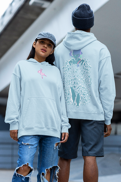 CYBERPUNK EDGERUNNERS LUCY ICE PLUNGE HOODIE